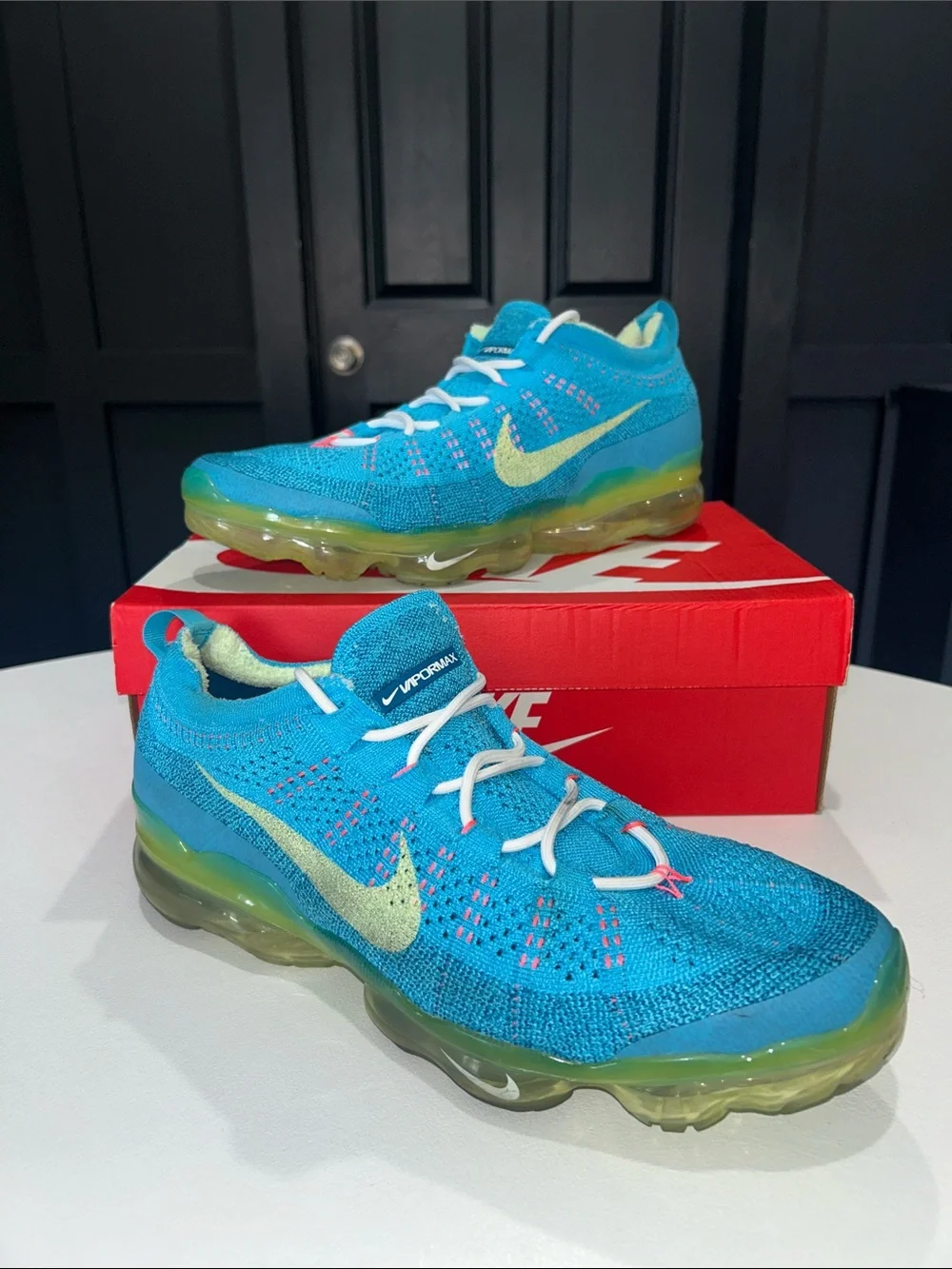 Nike Air VaporMax 2023 FlyKnit “Baltic Blue Citron Tint” Men’s Size 13
